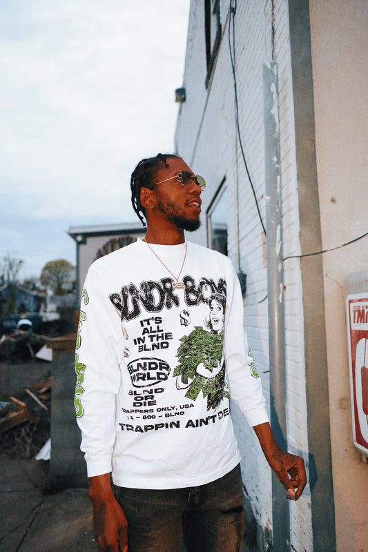 “Trappin ain’t dead long sleeve”