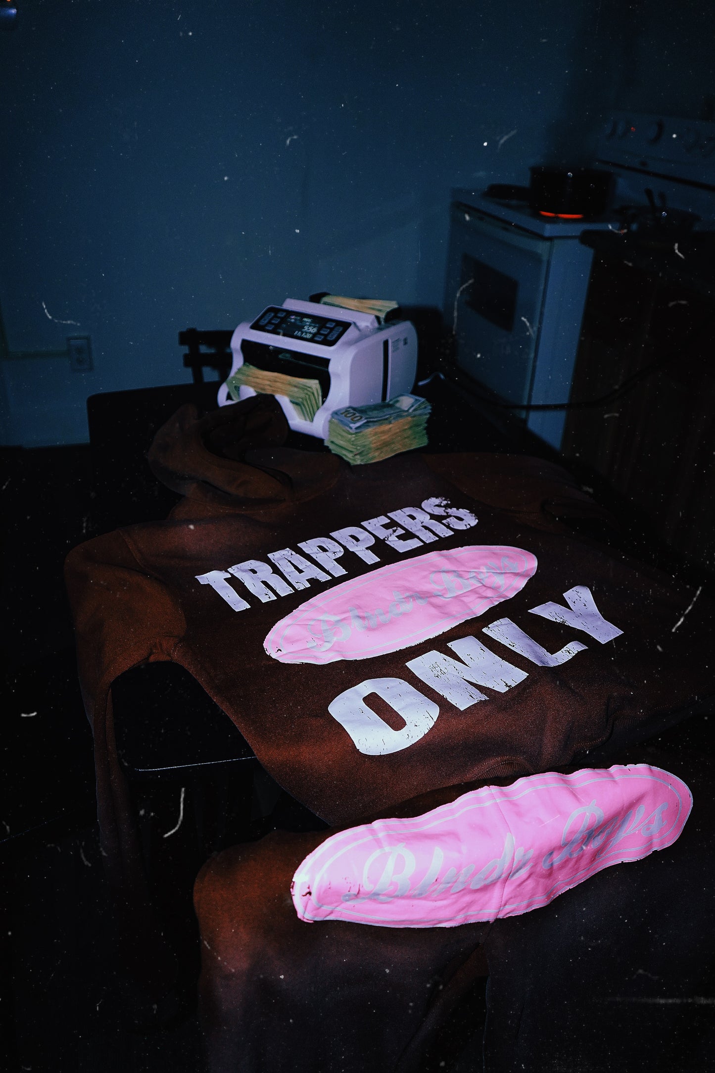 “Trappers only” sweatsuit